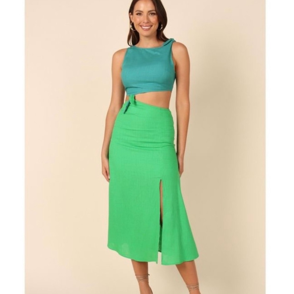 Petal&pup cut out color block dress size 6